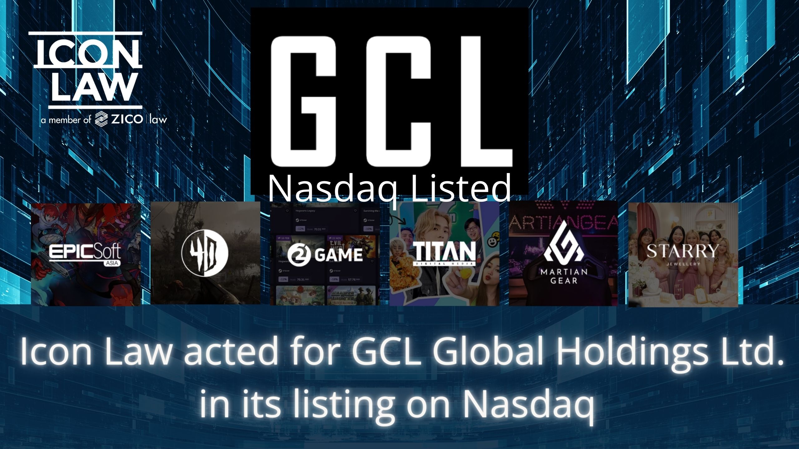GCL Global Holdings Ltd Debuts on NASDAQ (de-SPAC)